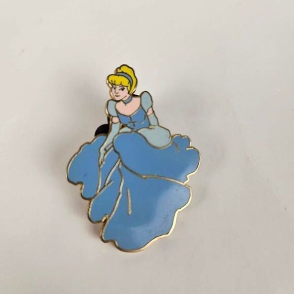 Disney Cinderella pin 2007 Princess Disney Parks Blue Dress - Picture 1 of 4